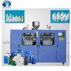 Günlüğü / Süt Şişeleri için Çift İstasyonlu Ekstrüzyon Şişirme Makinası 0.35L