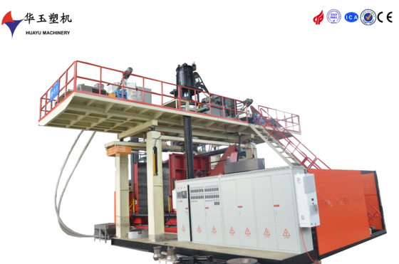 1000L 10 Katmanlı Su Tankı Şişirme Kalıplama Makinesi, Geri Dönüşümlü Soğutma Sistemi ve Siemens İnvertör