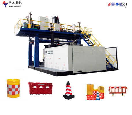 Yüksek Hızlı 2 Katmanlı Yolu Engelleme Kapasitesi ve 180kw Güçlü Blow Molding Makinesi